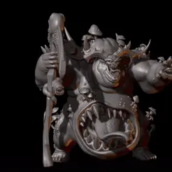 GargantGif.gif STL file Lord Gargant archlord of the thousand and one mushrooms・3D printable model to download, standartpainting