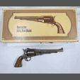 3D-OB-boite-de-cartouches-Remington-1858.gif Boite de cartouches pour pistolet "Remington 1858" /cartridge boxes