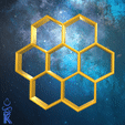 KSCC-GIF1-Honeycomb.gif Honeycomb SPACE-FILLING COOKIE CUTTER 👑