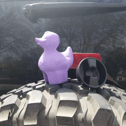Duck-Gif.gif STL-Datei Jeep Freedom Duck - Ducken - Oben-ohne-Schlüssel・3D-Druck-Idee zum Herunterladen