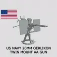 US-twin-deck-gun.gif US NAVY 20MM OERLIKON TWIN MOUNT AA GUN