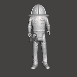 GIF.gif Fichier STL ACTION FIGUREDARK ELMERT KENNER STYLE KENNER 3.75 POSABLE ARTICULÉ RETRO VINTAGE .STL .OBJ・Modèle imprimable en 3D à télécharger