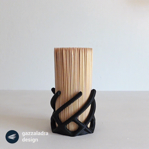 Knife Block - 3D model önizlemesi