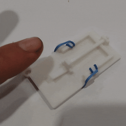 mousetrap3.gif Archivo STL trampa para ratones en miniatura・Diseño para descargar y imprimir en 3D