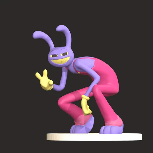 IMG_5029.gif Jax Figure and keychain  from the amazing digital circus