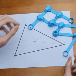 20230723_230439-1.gif STL-Datei Zentroid-Finder・Modell zum Herunterladen und 3D-Drucken
