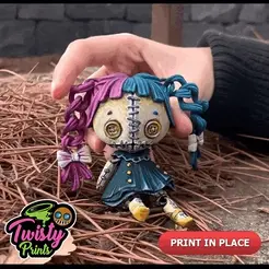 ezgif.com-gif-maker-12.gif 🪆Articulated Creepy Doll (Print In Place)🪆