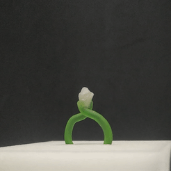 gif.gif STL file Ring with stone inlay・3D printable model to download, Neylips
