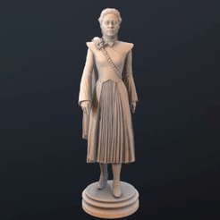 Daenerys_Targarien.gif Archivo STL Daenerys Targaryen・Modelo de impresión 3D para descargar, Mendeleyev