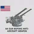 AA-GUN-BOFORS.gif AA Gun Bofors anti-aircraft weapon