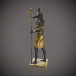 statue_of_the_egyptian_god_seth-1.gif Archivo 3D Estatua del dios egipcio Seth Ver2 CU LIC.・Diseño de impresora 3D para descargar