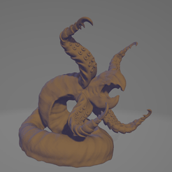 GrickGif.gif Fichier 3D Sculpture de créature Grick・Plan imprimable en 3D à télécharger, Cascar3Don