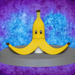Gif.gif Archivo STL Basado en Banana Mario・Modelo para descargar y imprimir en 3D, Elementalgeek