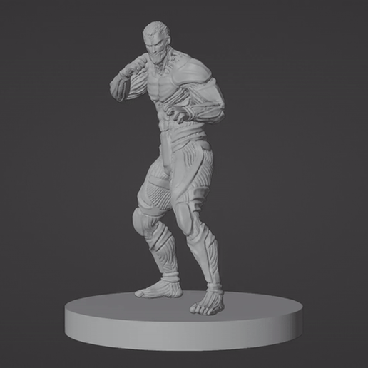 Armoured Titan High Poly - 3D PRINTABLE 3D model