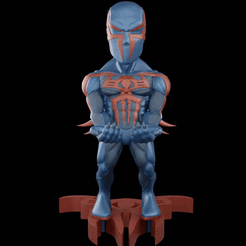 spider-1.gif STL file Spiderman 2099 joystick holder・3D printer design to download