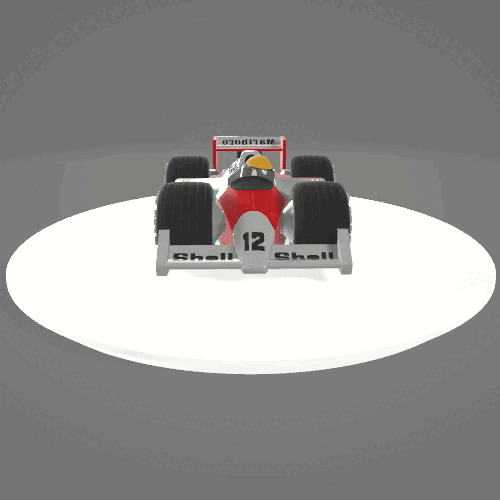 🧑‍✈️ Ayrton Senna F1 - CHIBICAR No.21・ STL File for 3D