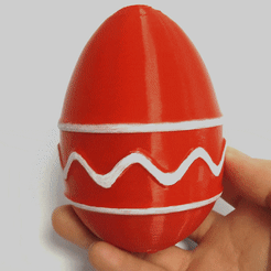 ezgif.com-optimize.gif Free STL file EASTER EGG SURPRISE・3D printing template to download