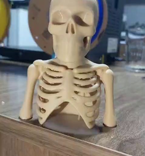 Skeleton Backflow Incense Burner