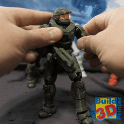 Spartan_S_gif.gif Free STL file A Spartan Action Figure・Template to download and 3D print