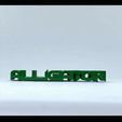 ezgif.com-gif-maker.gif Archivo STL gratis Voltear texto - Alligator・Objeto para impresora 3D para descargar
