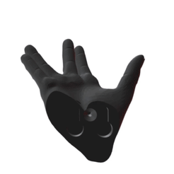 ScreenRecorderProject3.gif Free STL file HOOK FOR CLOTHES - SIGN Spock・3D printer design to download