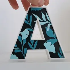 gif-A.gif Decorative Letters (A-Z) Freestanding
