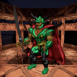 wrath-amon4.gif Archivo 3D WRATH AMON - MOTU STYLE (from Conan the Adventurer)・Objeto para impresora 3D para descargar