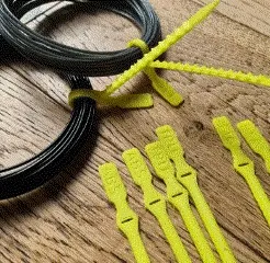 Spare-Filament-Zip-Tie-Labels.gif Spare Filament Reusable Zip Cable Ties with PLA TPU PETG ABS Labels