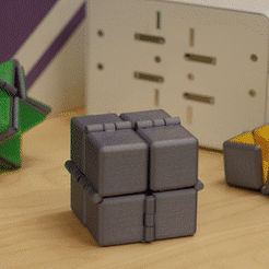 Colorful variation of the Fidget Star. - Imgur.gif Mehrfarbiger Zappel-Stern