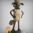 Shaun-The-Sheep.gif Shaun - Shaun the Sheep  -  Classic Animation & cartoon-FANART FIGURINE