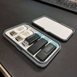 USB-Box.mp4 Компактный USB-бокс для хранения - 5-слотовый защитный чехол со вставками из TPU