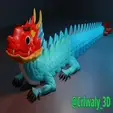dragon-rojo-crlwaly.gif Articulated Real Dragon - FLEXI PRINT-IN-PLACE