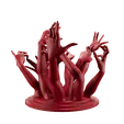 Monster-Hands-Gif.gif Walking Dead Zombie Hands - Decorative - Wall Decor ( Optional )