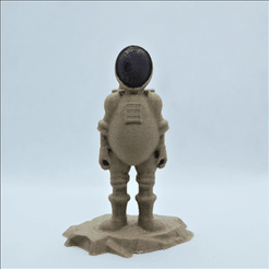 astro.gif Archivo OBJ El hombre en la luna・Objeto imprimible en 3D para descargar, imagin3D