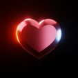 Heart-flat0001-0024.gif TABLETOP FLAT HEART LIFE TOKEN