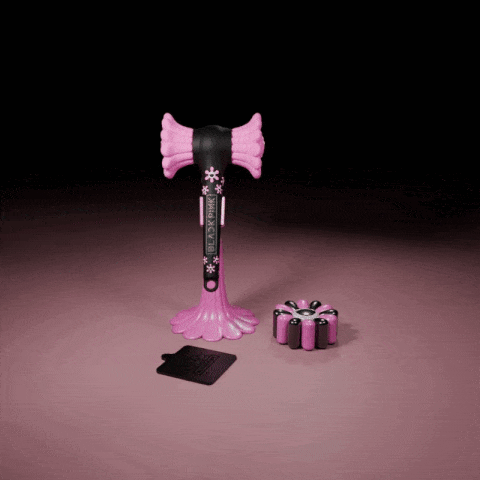 🎨 BLACKPINK Glow Stick x Takashi Murakami・ STL File for 3D