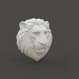 Lion-Head-Bas-Relief.gif Lion Head Bas-Relief
