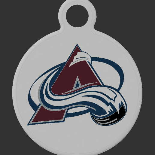 Colorado Avalanche Keyring