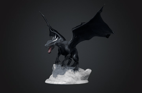 dib-dragon-30948734809-34.gif DiB Dragon Stl Obj Glb for 3D Printer