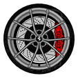 Ferrari-488-Pista-2-wheels-with-mount.gif Ferrari 488 Pista wheels with mount