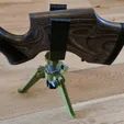 Rear-Rifle-Mount.gif Rear Air Rifle Pistol Tripod Adjustable Folding Shooting Rest BSA R10 R12 CLX Pro FX EdGun  Daystate Walther RM8 Weihrauch HW