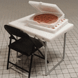 folding-table.gif 1/10 Scale Camping Folding Table