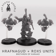 GIF.gif Archivo STL Unidades Hrafnagud y ROXS・Modelo para descargar y imprimir en 3D, TheExoticGreeble