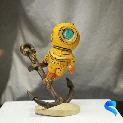 Deep-Diver-Paperweight-Copy-01.gif Бумажное пресс-папье Deep Diver