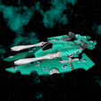 Hornet_02.gif Space Elf Light Hover Tank (Supported + Hollowed)