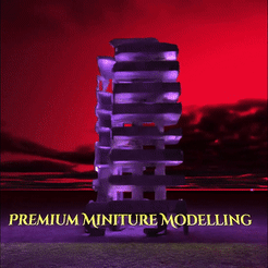 Tower-5-Uploadingtime.gif STL file Highrise Tower - Hollowed Housing・3D print design to download
