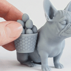 P3290008_3_2_1.gif STL-Datei Osterbully, Französische Bulldogge・Modell für 3D-Drucker zum Herunterladen