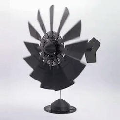 giphy.gif Download free STL file WINDMILL - PRUSAMENT SPOOL - reuse idea • Design to 3D print, cisardom