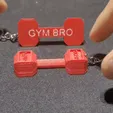 GYM-BRO.gif GYM BRO - KEYCHAIN DUMBBELL DUO MAGNET MAGNETIC GYM KEYCHAIN WEIGHT KETTLEBELL DUMBELLE MAGNETIC GYM