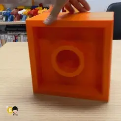 레고상자1-gif.gif Archivo STL 👐 Caja grande de juguetes para jugar 📦・Objeto imprimible en 3D para descargar